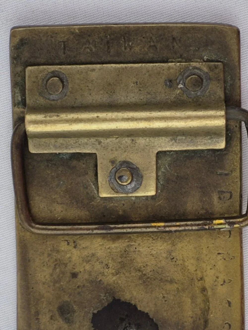 Vintage Coors Beer Belt Buckle Solid Brass Made in Taiwan Retro Western, Cowboy